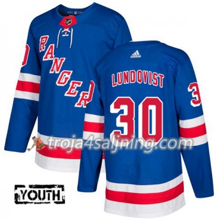 New York Rangers tröja Henrik Lundqvist 30 Adidas 2017-2018 Blå Authentic - NHL Tröjor Barn New York Rangers tröja Henrik Lundqvist 30 Adidas 2017-2018 Blå Authentic - NHL Tröjor Barn